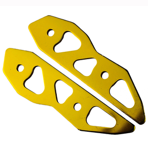 อุปกรณ์ตกแต่งรถจักรยานยนต์ วัสดุอลูมิเนียมอัลลอยด์ CNC ขายึดกันลมสำหรับรถมอเตอร์ไซค์ AEROX คุณภาพงานประณีต - Product Image 3