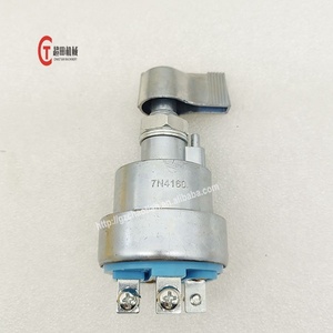อะไหล่รถขุด 7N-4160 สวิตช์กุญแจสตาร์ท 7N-4160 7N4160 สวิตช์กุญแจสตาร์ทสำหรับเครื่องยนต์ 3304 3306 3406 3408 - Product Image 1