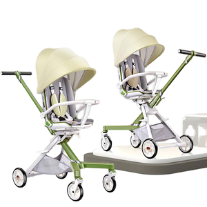 Yoya 3-en-1 luxe Portable bébé poussette nouveauté pliable poignée de poussée 3 ans alliage Wobbling-Free Design avion voyage - Product Image 1