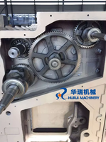 Machine à tisser le tissu uni Qingdao HURUI HJW822 190cm, fabriquée avec un alimentateur à double buse facile et un jet d'eau