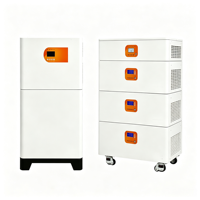 Système intégré de batterie de stockage solaire résidentiel 60 PV empilable IP65 avec communication CAN