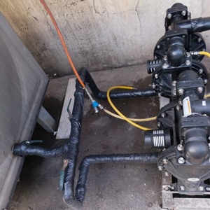 Pompa a Doppio Diaframma Antideflagrante EX Proof ATEX Azionata ad Aria Compressa - Product Image 2