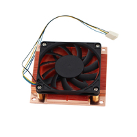 Ventilateur PWM 60 mm en cuivre, dissipateur thermique CPU à profil bas pour serveur de contrôle industriel et système embarqué