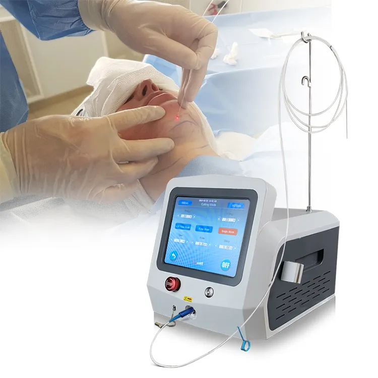 Chirurgische Instrumenten Liposuctie 980nm1470nm Body Vormgeven Chirurgie Cellulitis Verwijdering Afslanken Machine
