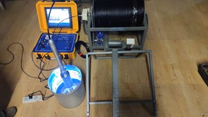 <span class=keywords><strong>Caméra</strong></span> d'<span class=keywords><strong>inspection</strong></span> sous-marine pour puits de forage de 500 mètres, télévision souterraine à une personne, pour l'<span class=keywords><strong>inspection</strong></span> des tuyaux - Product Image 5