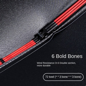 12 Bone Wooden Handle Business <b>Umbrella</b> Full-<b>Automatic</b> One-Button Opening Receiving Printable Advertising Manufacturers Spot - Product Image 5