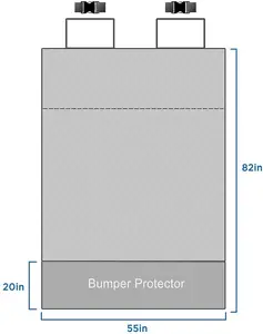 Waterdichte Antislip Cargo Liner Krasbestendig Voor Suv-Beschermer Hondenstoel Auto Mat