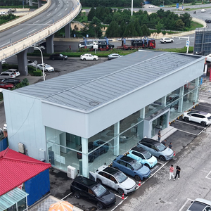 Structure en acier sur mesure pour <span class=keywords><strong>garage</strong></span> et salle d'exposition automobile 4S avec conception gratuite et service d'installation complet - Product Image 5