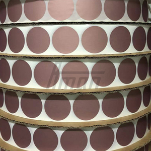 <b>Scratch</b> Off Stickers Rose Gold Round 40mm Anti-Counterfeiting Label for Password Card Game Card Recharge Card B2B Custom Packagi - Product Image 4