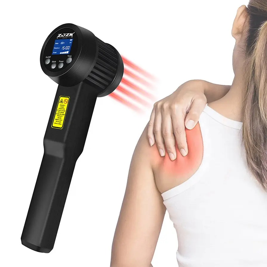 Amazing portable lllt 808nm cold laser therapy healthcare supplement device for reducing pain and improving immunity