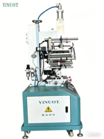 Nouvelle imprimante thermique numérique YiNUOT (type pneumatique automatique) pour étiquettes et tubes, idéale pour sacs cadeaux en cuir, garantie 1 an