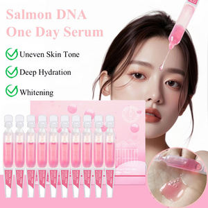 PDRNピンクペプチドヒアルロン酸セラム ウルトラハイドレーティング サーモンDNA アンチエイジング バリアリペア リキッド フェイス ドライセンシティブスキン - Product Image 1