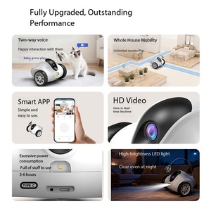 Set Giocattolo Interattivo e Alimentatore Intelligente 2026 Hot Sale con Controllo tramite App, Video e Interfono Bidirezionale <span class=keywords><strong>per</strong></span> <span class=keywords><strong>Gatti</strong></span> e Cani - Product Image 2