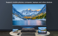 Projecteur laser intelligent Kuaige Windows 11 80P à longue portée 4K 1000 ANSI UST pour jeux, films et maison connectée, Intel I7, format de poche
