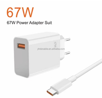 Chargeur mural USB Cube 33W 67W 120W EU US pour Xiaomi, Hypercharge Turbo, charge rapide