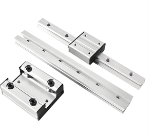Rail de guidage linéaire en aluminium à double <span class=keywords><strong>axe</strong></span> haute vitesse 4/6 <span class=keywords><strong>roues</strong></span> LGD6 LGD8 LGD8E LGD12 LGD16 avec patin de guidage à double <span class=keywords><strong>axe</strong></span> - Product Image 3