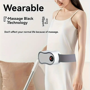 Dispositivo Ortopédico Ajustable para Alivio del Dolor Muscular, Masajeador de Espalda Lumbar con Pantalla LCD, Cinturón Masajeador para Alivio DE LA Fatiga - Product Image 2