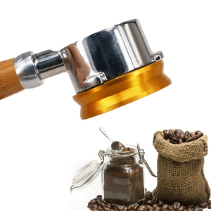 Espresso Dosing Funnel Aluminum Dosing Ring Precision 51/53/58mm Breville Delonghi Portafilters Funnel Coffee Pot Tool