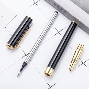 Pulpen Promosi Logam Tipis Berkualitas Bagus dari Pabrik Cina, Tampilan Stylish, Pulpen Roller dengan Logo Kustom, Pulpen Hadiah - Product Image 5
