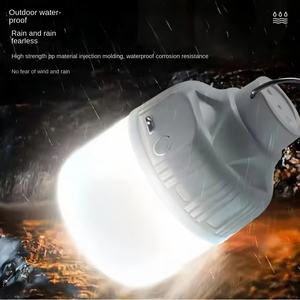 <span class=keywords><strong>Ampoule</strong></span> <span class=keywords><strong>LED</strong></span> rechargeable ABS <span class=keywords><strong>à</strong></span> trois niveaux de gradation, étanche IP55 pour marché nocturne en plein air, éclairage portable d'urgence - Product Image 5