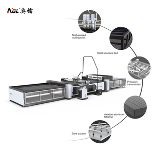 Nouvelle <span class=keywords><strong>machine</strong></span> de découpe de carton ondulé à aspiration AOL 2026 avec garantie de 3 ans en promotion - Product Image 2