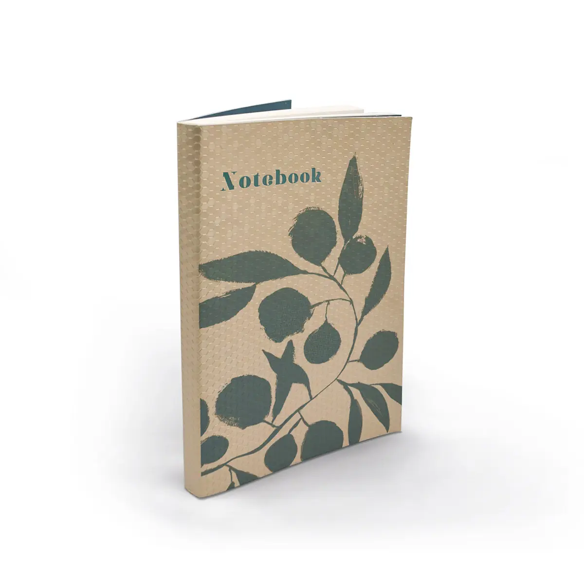 Buchdruck und Bindung Cover benutzer definierte Farbe Logo Journal Notizbuch Tagebuch mit Band