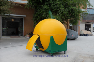 Carrito de Comida con Forma de Limón 2025, Quiosco de Comida Callejera en Venta, <span class=keywords><strong>Precio</strong></span> de Carrito de Comida para Usar en Supermercados - Product Image 5