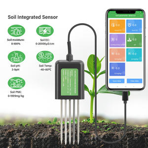 Sensor de solo tipo C 7 em 1 | Testador de temperatura, umidade, CE, NPK, pH para análise de solo - Product Image 6