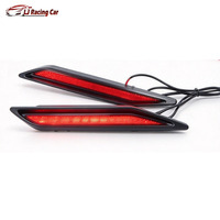 2 pièces Feux réflecteurs LED de pare-chocs arrière pour Chery JAECOO J7 2023 2024 2025, Feux de brouillard, de frein et de clignotants de pare-chocs arrière
