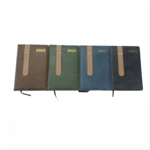2025 Cuero personalizado Tamaño A5/A4 Interior y diseño de cubierta Diarios personalizados Diario anual <span class=keywords><strong>Agenda</strong></span> de enseñanza en español - Product Image 5