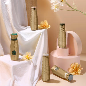 Sombrilla de Sol Yakou Mini, Plegable al 50%, Ultraligera, con Varillas de Aluminio, Apertura Manual, Uso en Viajes, Doble Propósito, Protección contra la Lluvia y el Sol - Product Image 2