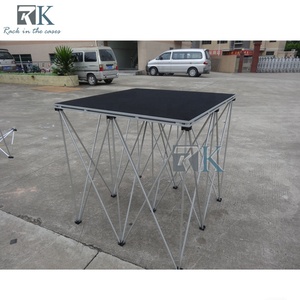 Quick Install Mobile <b>Stage</b> with Flight Cases Portable Square <b>Platform</b> - Product Image 5