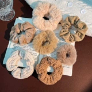 Vendita calda accessori per lo Styling dei capelli per bambini di tendenza Vintage pastello elegante tessuto stampato in pizzo e cravatte per capelli all'ingrosso - Product Image 1