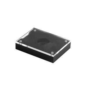 <span class=keywords><strong>Plexiglass</strong></span> Đá Quý Quan Tài Đá Quý Bao Bì Trường Hợp Frost Acrylic Gem <span class=keywords><strong>Box</strong></span> Với Khóa Từ - Product Image 2