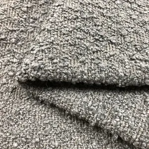 Tela de felpa 100% poliéster para tapicería de sofá, tela de forro polar de sherpa suave y cálida