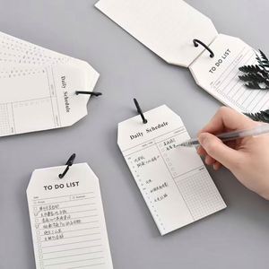 Minimalist Creative Multi-Functional Portable <b>Memo</b> <b>Pad</b> Ring-Bound Schedule Planner Refillable Sticky Notes for Study Office - Product Image 6