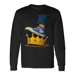 T-shirt à manches longues No Kings Shoe On Crown - Product Image 1