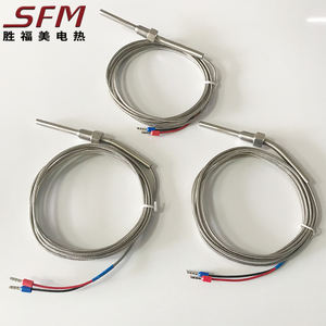 <span class=keywords><strong>Thermocouple</strong></span> à vis de <span class=keywords><strong>type</strong></span> K SFM M6* 1 avec fil en fibre de verre - Product Image 1
