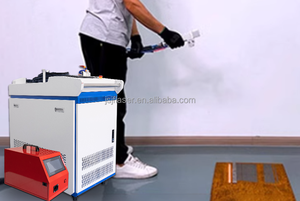 Máquina de Limpieza Láser de Fibra Portátil JUNFEI OEM CE de 3000W con Enfriador de Agua para Limpieza de Superficies Metálicas de Aluminio - Product Image 6