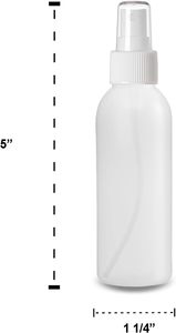15ml 30ml 50ml 60ml 70ml 80ml 100ml 120ml Amber//White <b>Plastic</b> Spray Bottle for Liquid Soap & Toilet Paper Screen Printing - Product Image 4