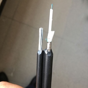 Armored 4 12 <strong>core</strong> with 7 messenger Wire figure 8 fiber optic cable - Product Image 3