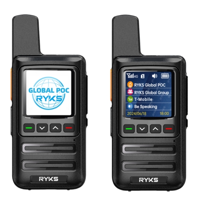 4G Full Band Two Way Radio Mini Sim Card Global-Intercom Phone Outdoor Ham Walkie Talkie Long Range 5000km