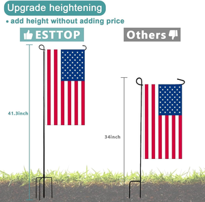 बड़े अवकाश आंगन उद्यान के झंडे, खाली बगीचे के झंडे की अनुकूलित मुद्रण - Product Image 5