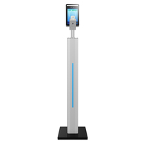 Alcoholímetro de pie con reconocimiento facial y detector de alcohol basado en Internet