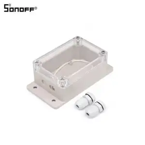 SONOFF IP66 غطاء مقاوم للماء صندوق صندوق وصلات ، متوافق مع Sonoff الأساسية/RF/Pow/المزدوج/TH10/TH16 المنزل الذكي واي فاي التبديل