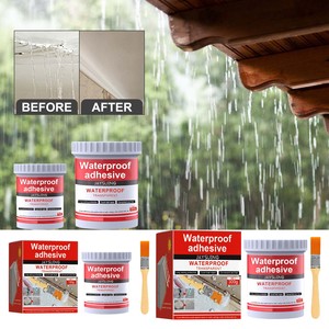 Jaysuing adesivo impermeabile, tetto bagno parete della cucina impermeabile libera fracassatura mattoni vernice a prova di perdite - Product Image 2