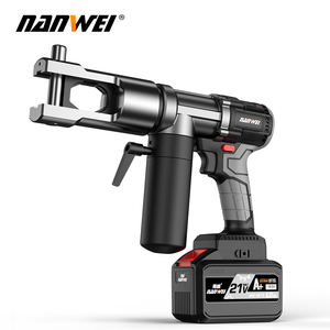 NANWEI Outil de sertissage de cosses de câble hydraulique à batterie 21V Outil de serrage de tuyaux en cuivre sans fil - Product Image 2