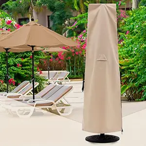 Открытый офсетный зонтик крышка Патио Водонепроницаемый зонтик наружная защита водонепроницаемый дешевый зонтик крышка