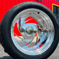 Jantes forgées NJQS 2 pièces personnalisées pour camion et SUV, classiques, 20, 22, 24, 26 pouces, à lèvre polie et concave profonde, pour Jeep Wrangler Gladiator