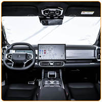Kit de tuning intérieur ABS pour voiture, panneau de lampe d'ambiance ciel étoilé pour copilote, pour Chery Jetour Traveler T2